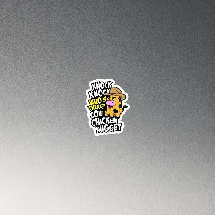 Cow Chicken Nugget Magnet product image (4)
