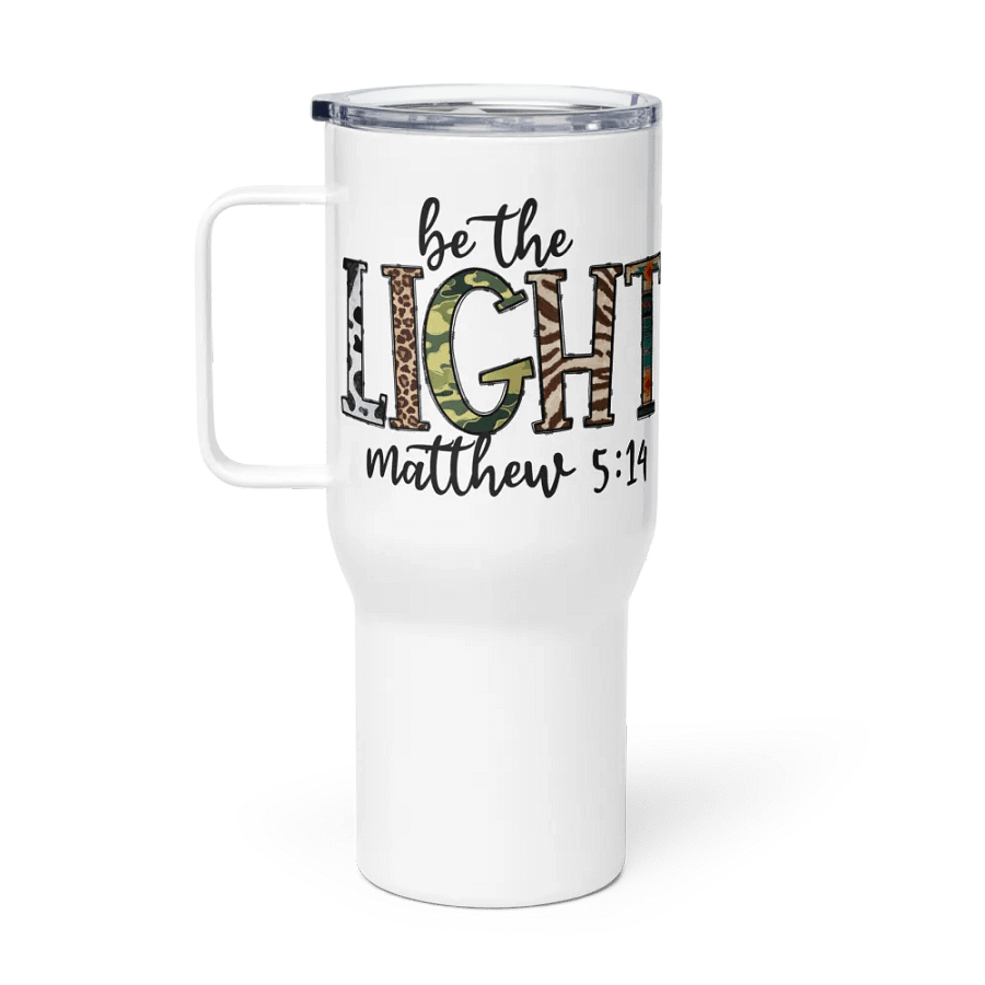 Be the Light - Travel Mug w/ Handle product image (1)