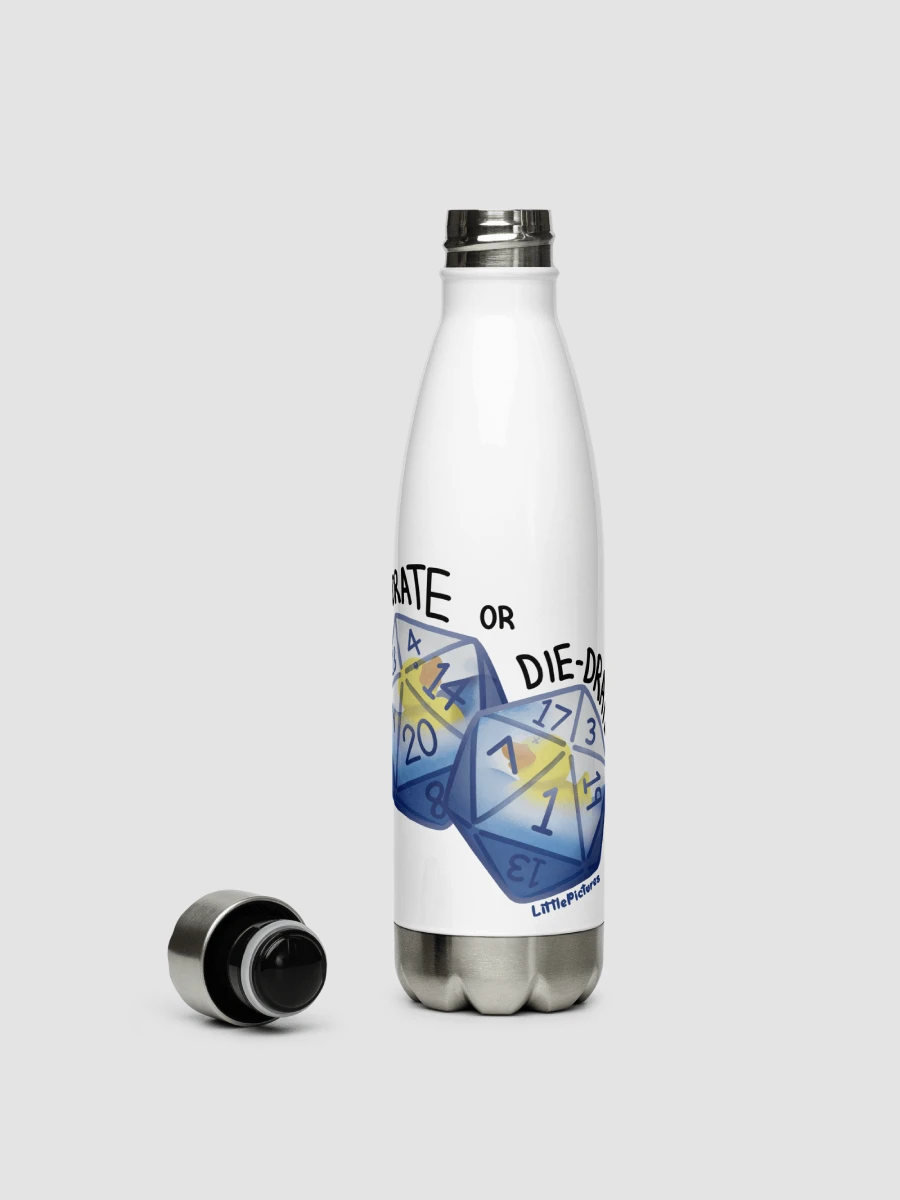 Duck20 /w Text Stainless Steel Water Bottle product image (2)
