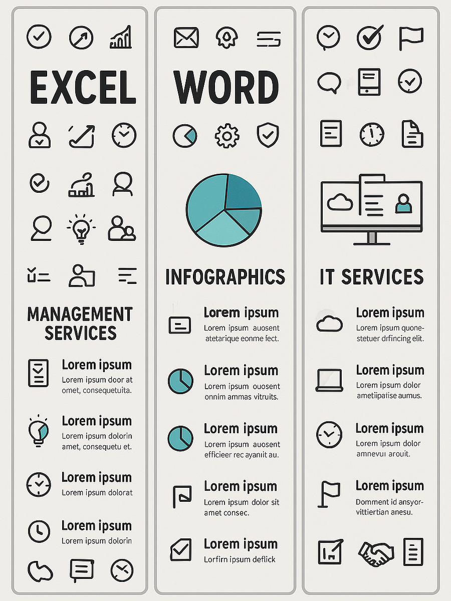 Office Doodles for Infographics – Hand-Drawn Icons (PNG & AI Files) product image (5)