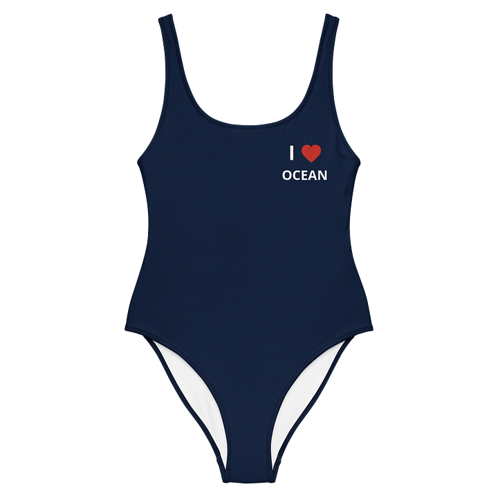 Maillot de bain une pièce bleu product image (2)