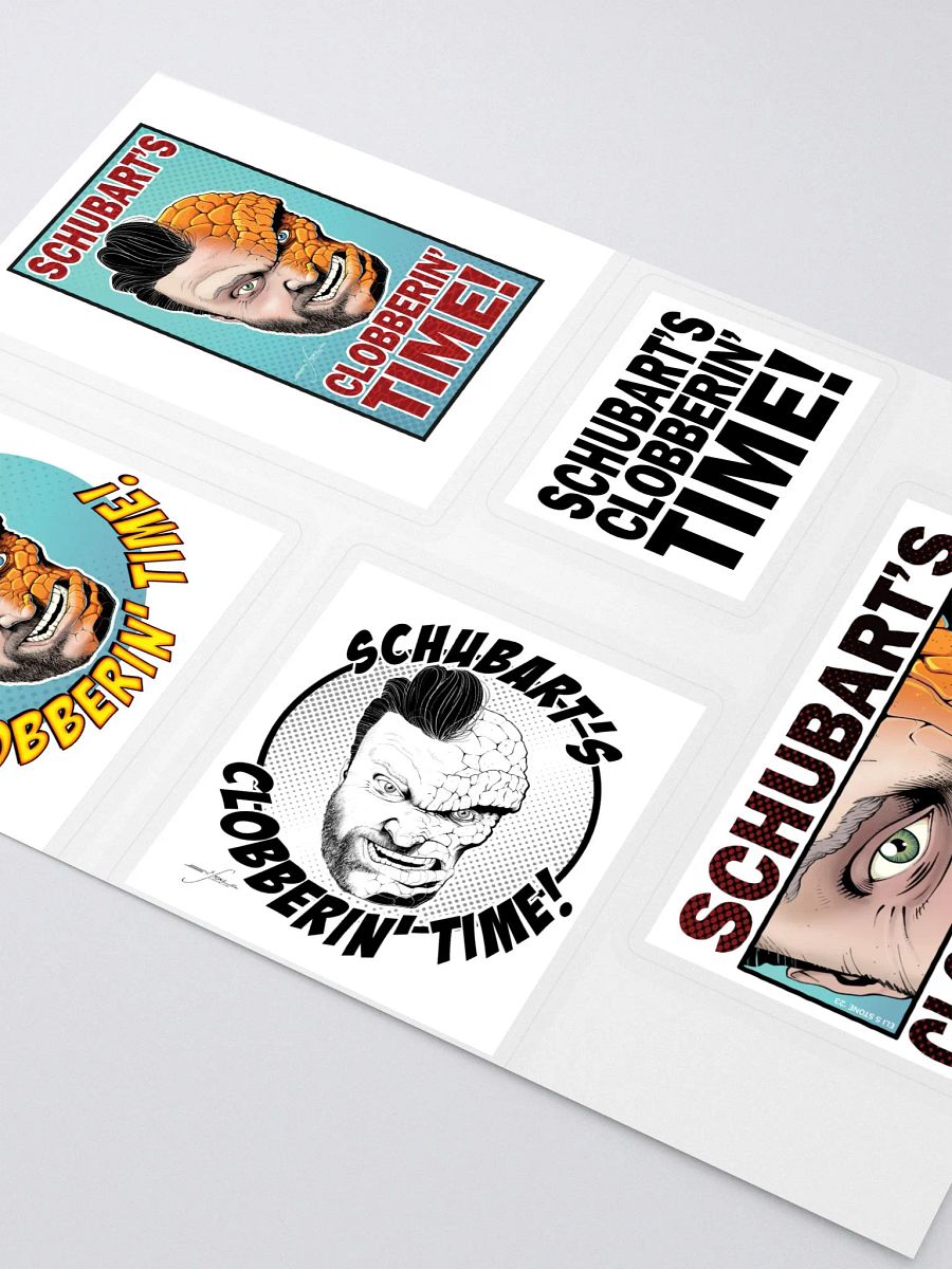 Limited* Eli Stone Exclusive Clobberin' Sticker Pack product image (3)