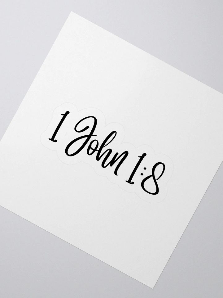 1 John 1:8 product image (6)