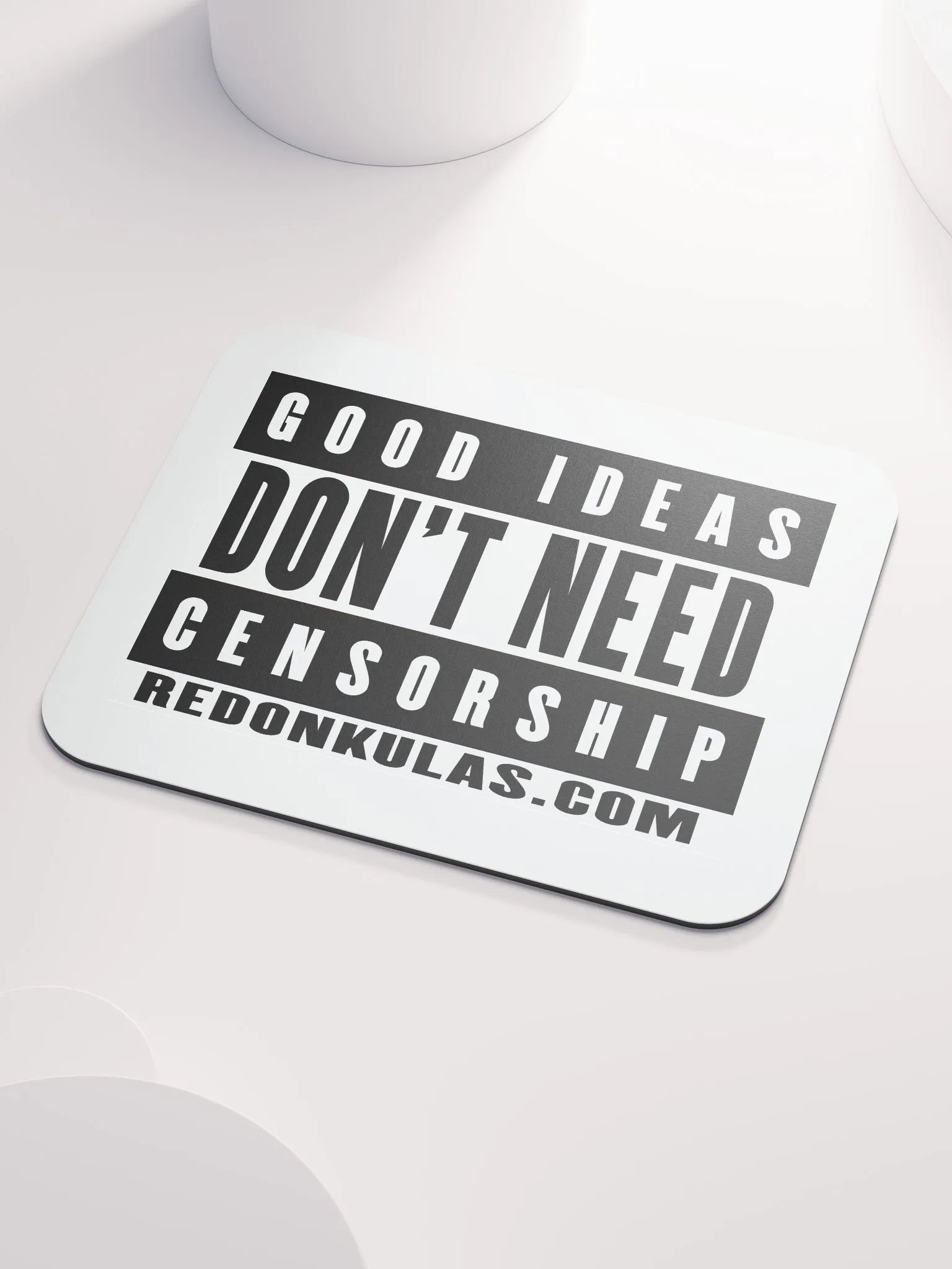 Good Ideas Don't Need Censorship - Mouse Pad product image (3)