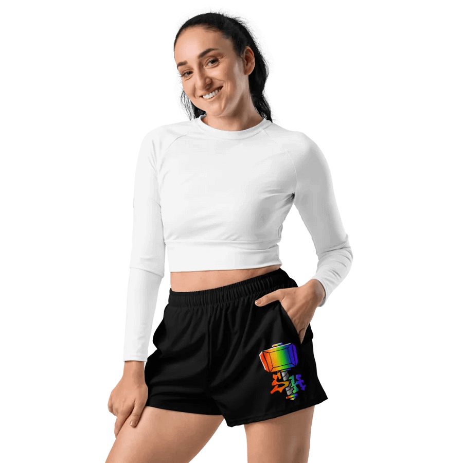 Fragmented Diversity Athletic Shorts product image (11)