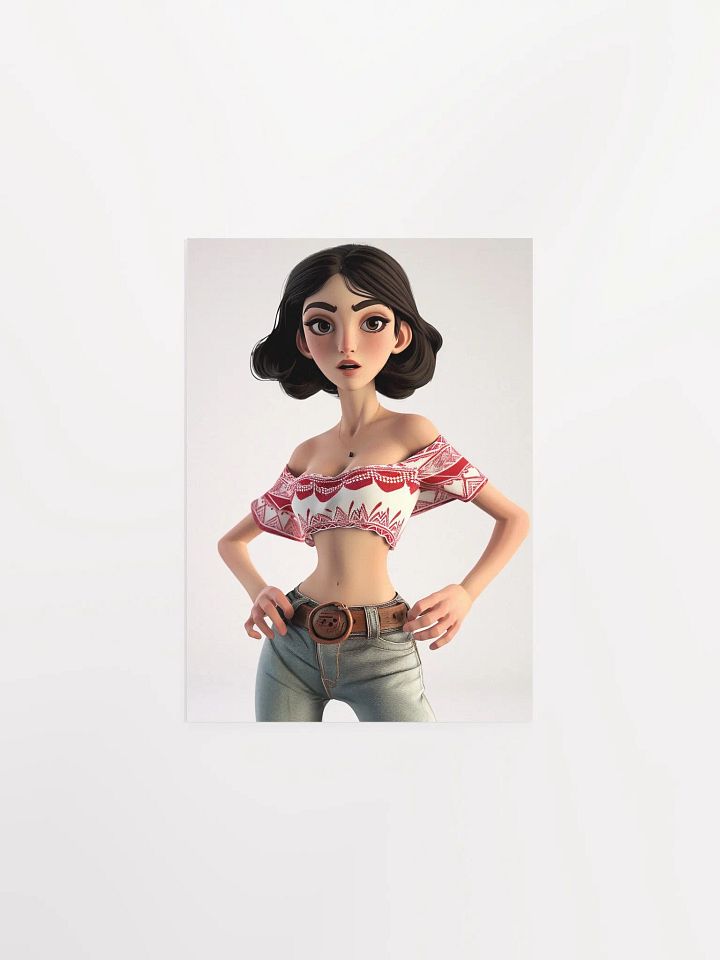 Confidently Chic Poster Print product image (1)