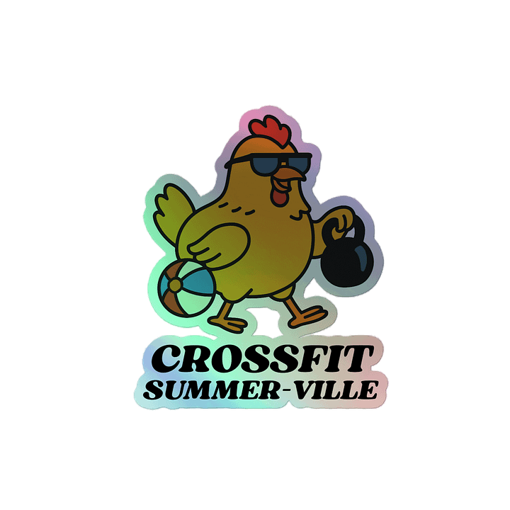 Summer-Ville Holographic Sticker product image (2)