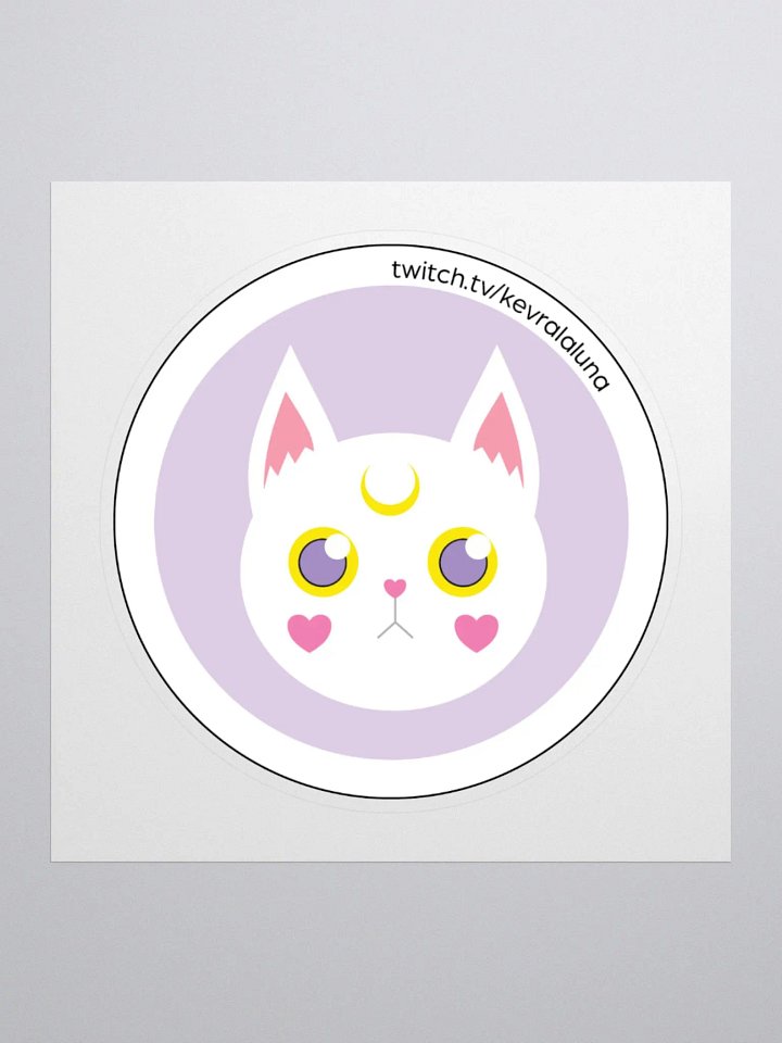 Whitecat Emote Sticker product image (2)