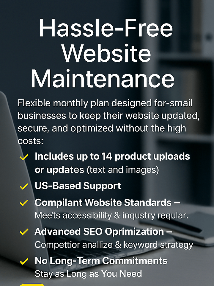 Hassle-Free Website Maintenance product image (2)
