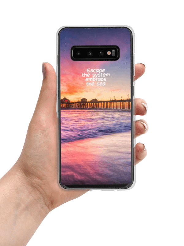 Sunset Serenity Clear Samsung® Case product image (7)