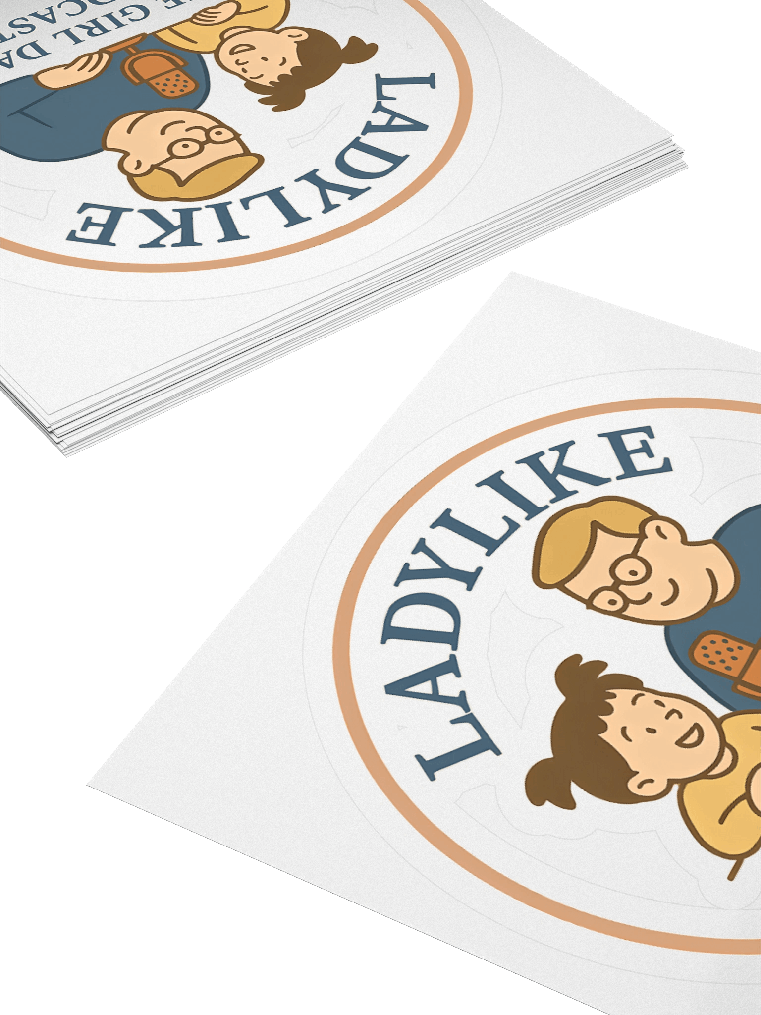 Girl Dad Podcast Sticker Set product image (12)