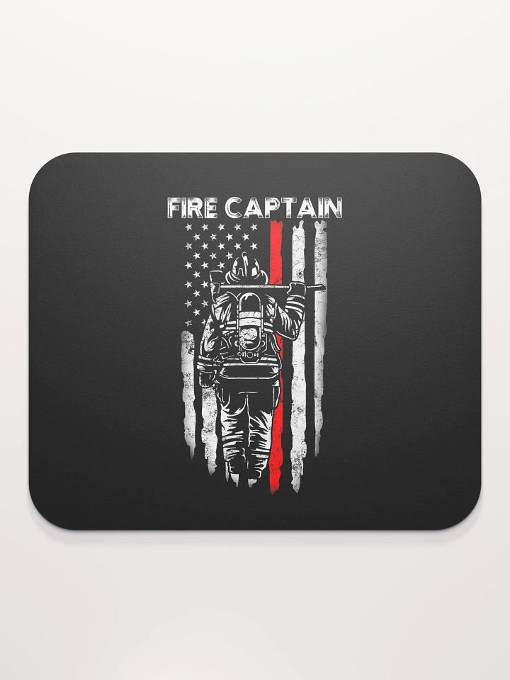 Fire Captain Fire Dept - Mouse Pad product image (2)