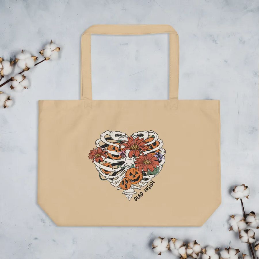 Pumpkin Patch Ribcage Tote product image (3)