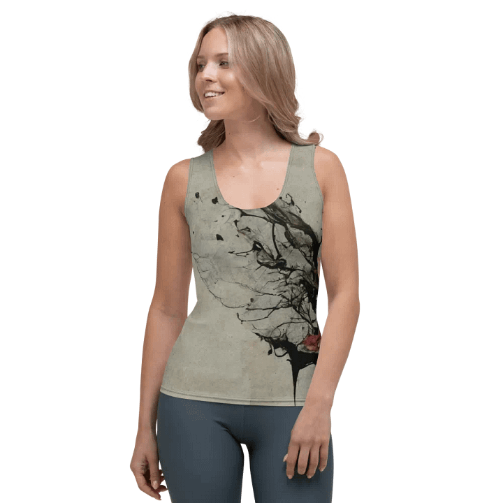 Dynamic Rose All-Over Print Tank Top product image (1)