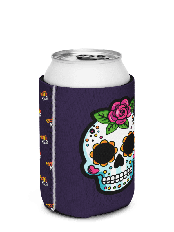 The Sugar Skull - Coozie Can Cooler product image (2)