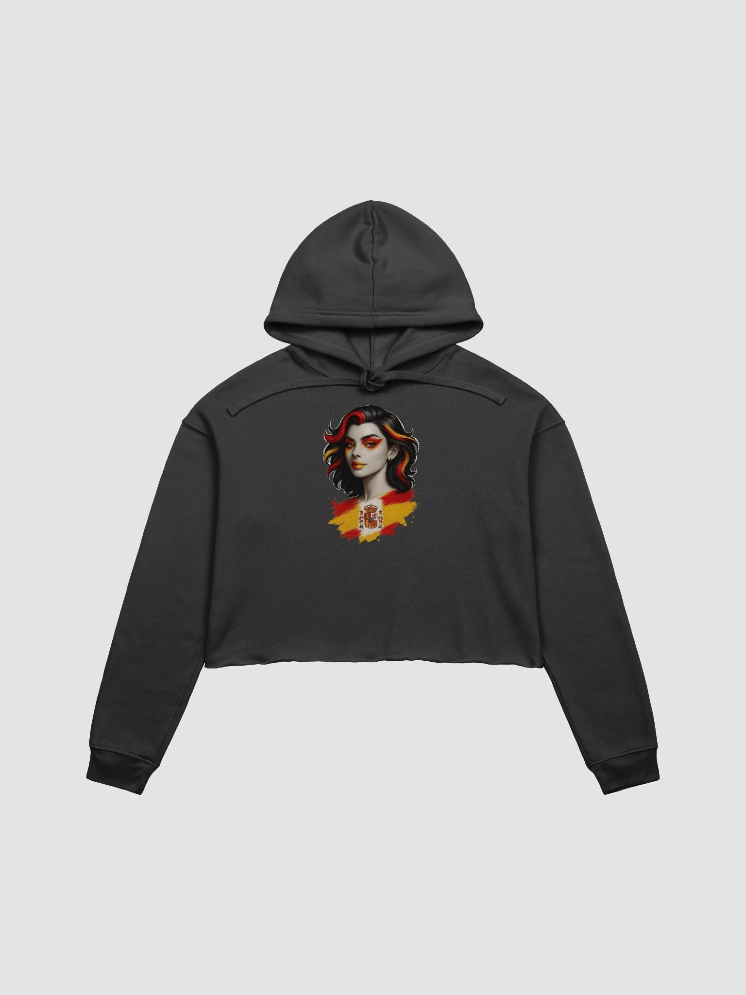Spanish Flair Cropped Hoodie product image (2)