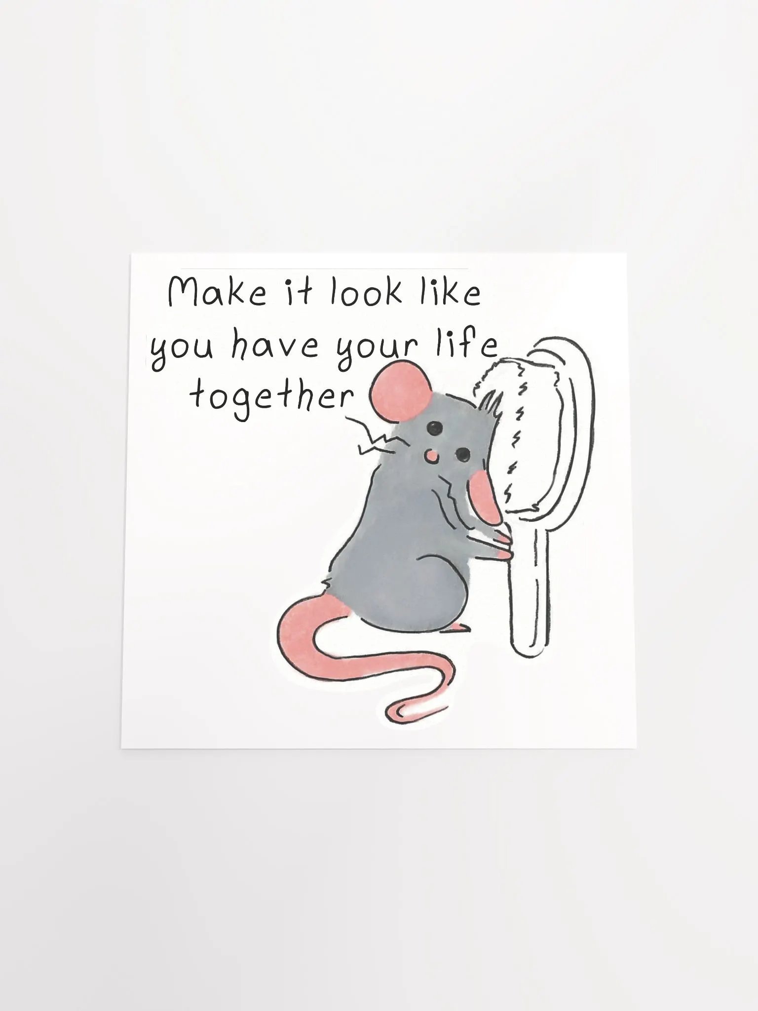 Fake It print product image (19)