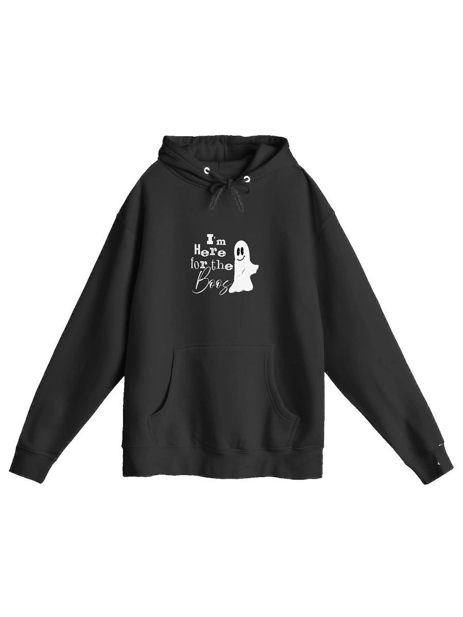 I'm Here for the Boos – Unisex Funny Ghost Halloween Hoodie product image (1)