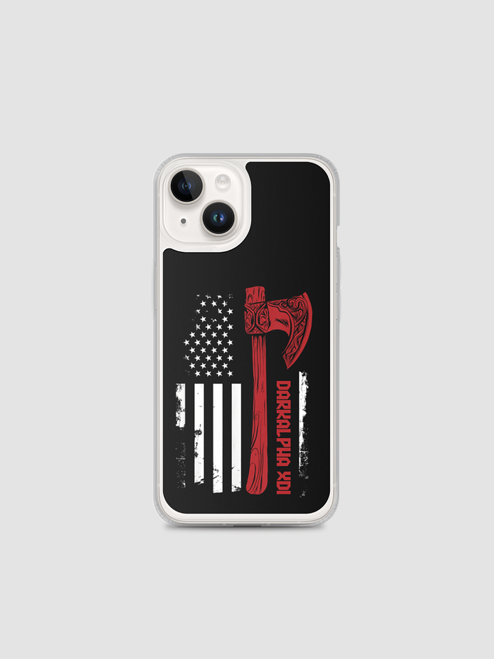 DarkAlpha American Axe Logo Black Phone Case - iPhone product image (1)