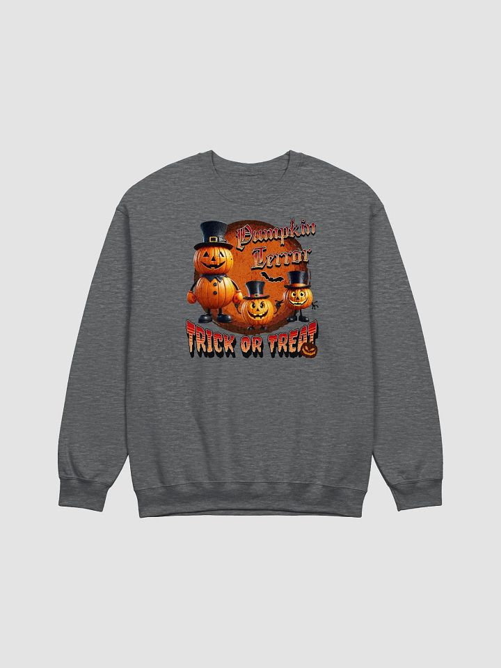 Pumpkin Terror Trick Or Treat Halloween Crewneck product image (3)