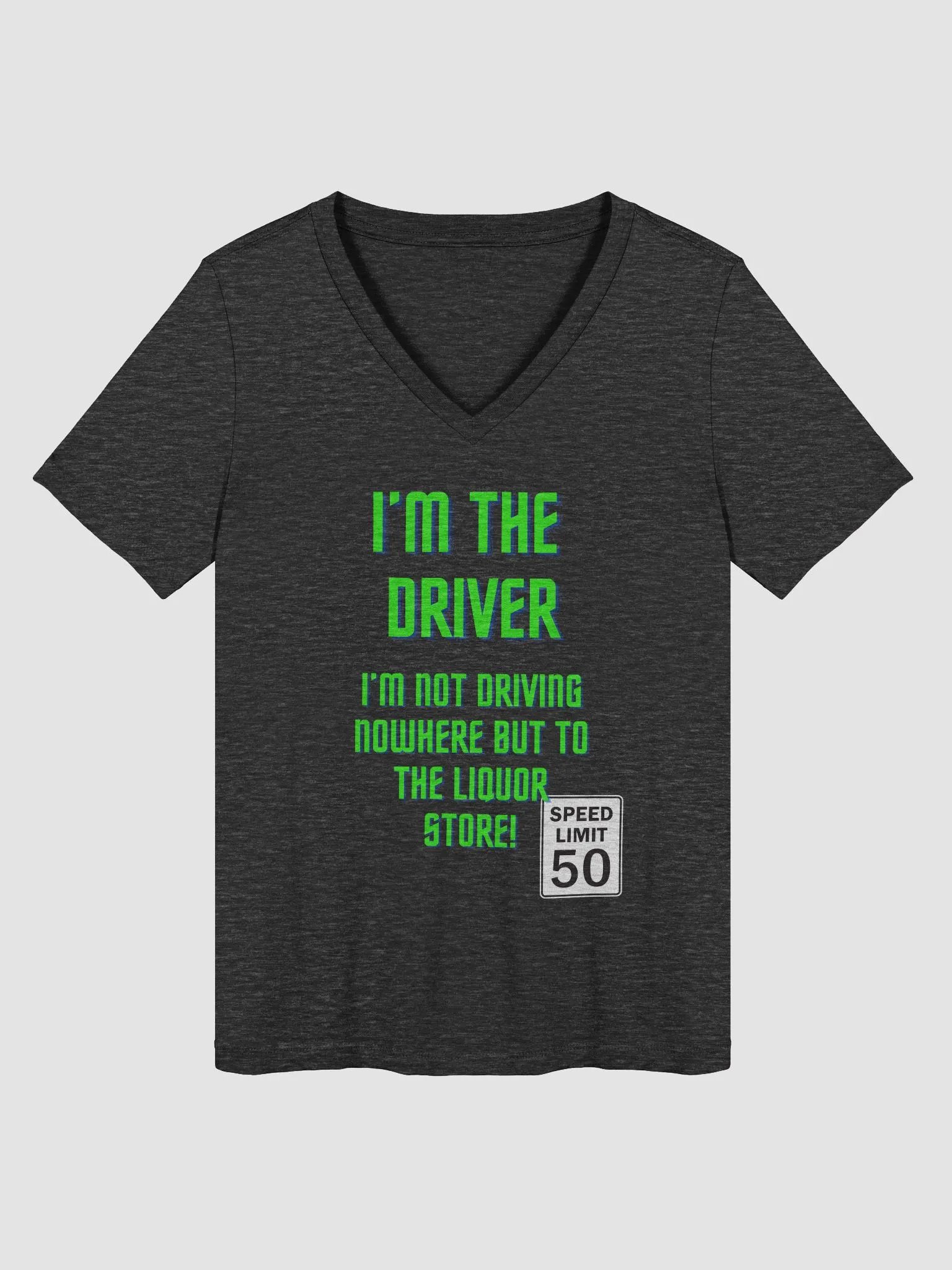 Liquor Store Driver V-Neck Tee product image (2)