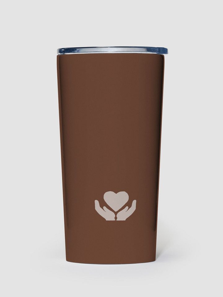 Aesthetic Brown 20oz Steel Tumbler product image (2)