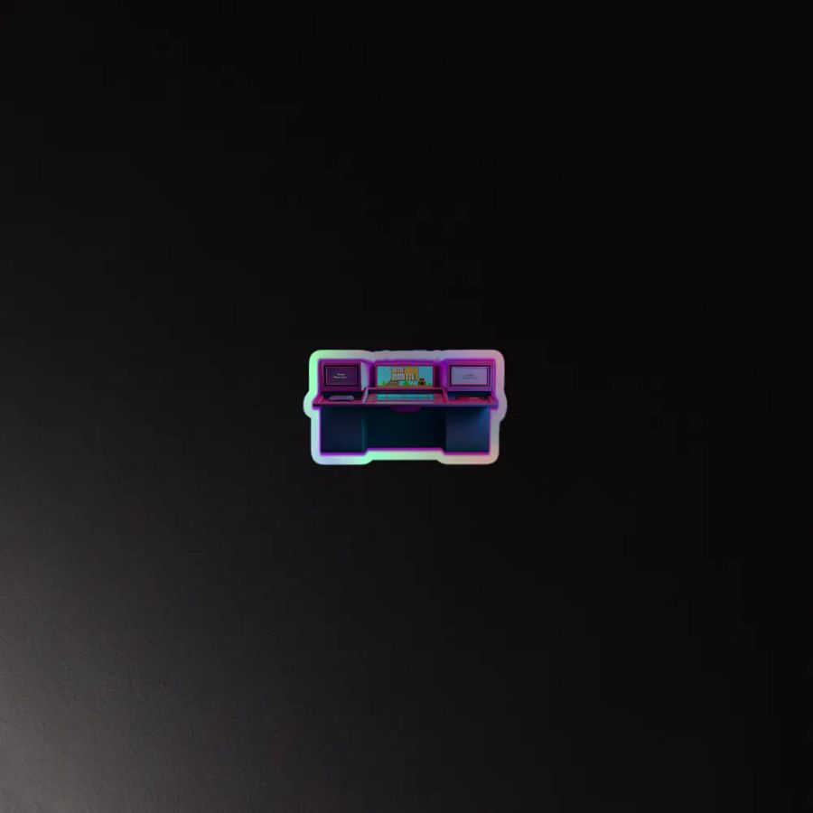 Retro Arcade Holographic Sticker Sheet product image (4)
