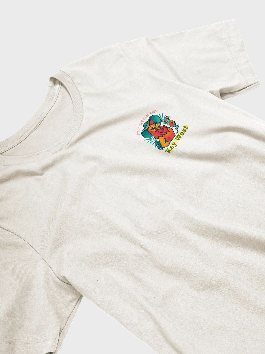 Luxe Key West Strut Your Stuff, Babe Ultra-Soft Rooster Tee product image (4)