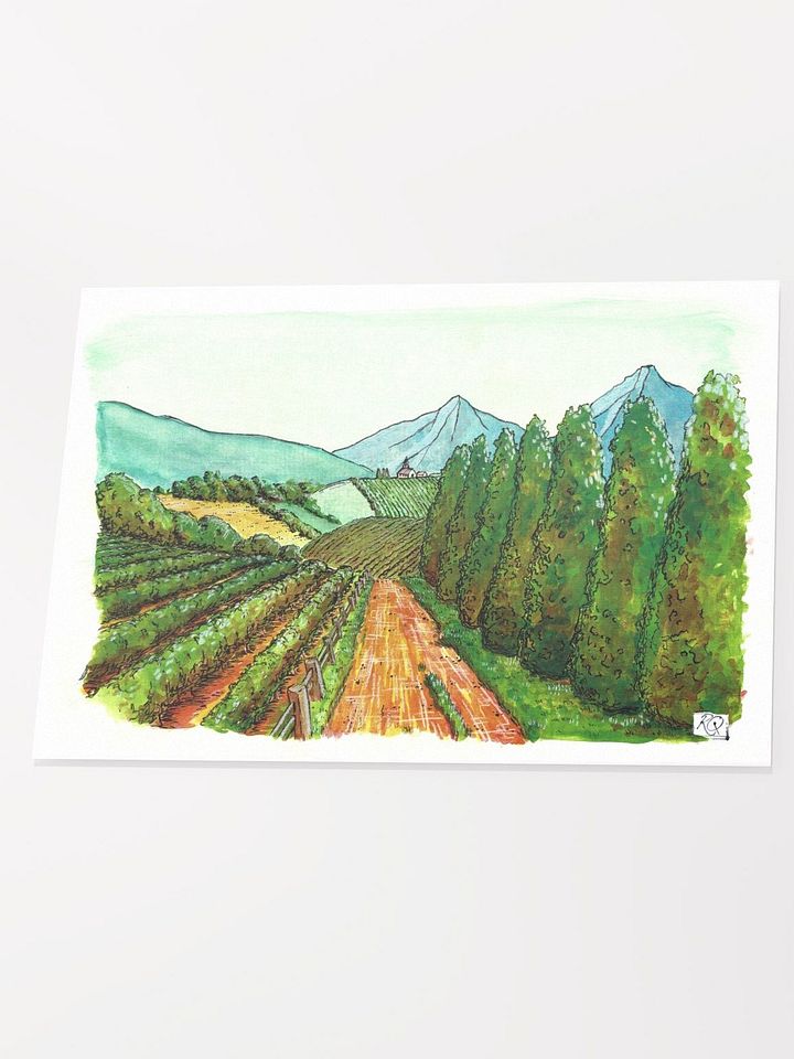 "The Land of Wine and Water" | Printed Artwork product image (2)