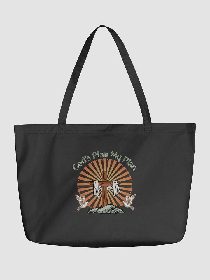 God`s Plan My Plan, Christian Faith Eco-Friendly Tote Bag product image (1)