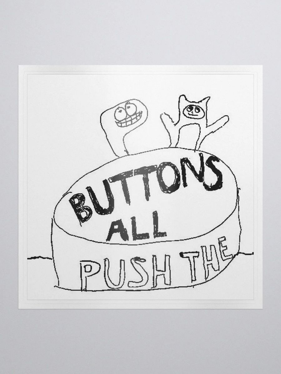 Chaos Encouragement Sticker product image (1)