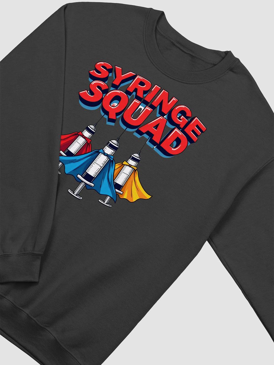 Syringe Squad Superhero Crewneck Sweatshirt product image (31)
