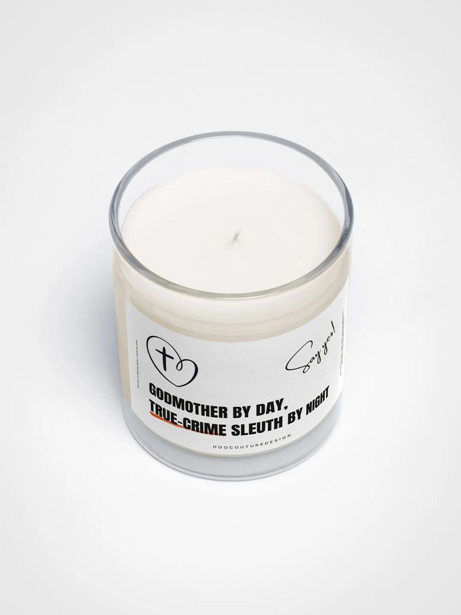 Funny gift for a godmother - Godmother by day - Soy wax vegan candle product image (4)