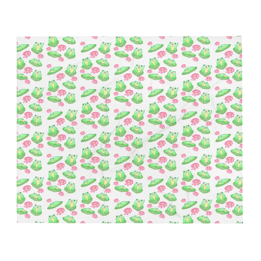 Kawaii Froggie Blanket product image (2)