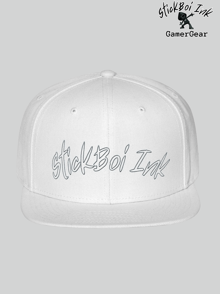 Gamer Solid Color Snapback Cap - StickBoi Ink product image (1)