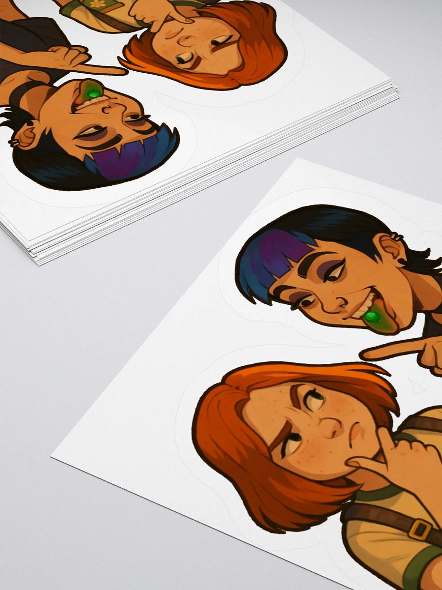 Lost Records: Bloom & Rage; Swann x Nora Sticker product image (4)