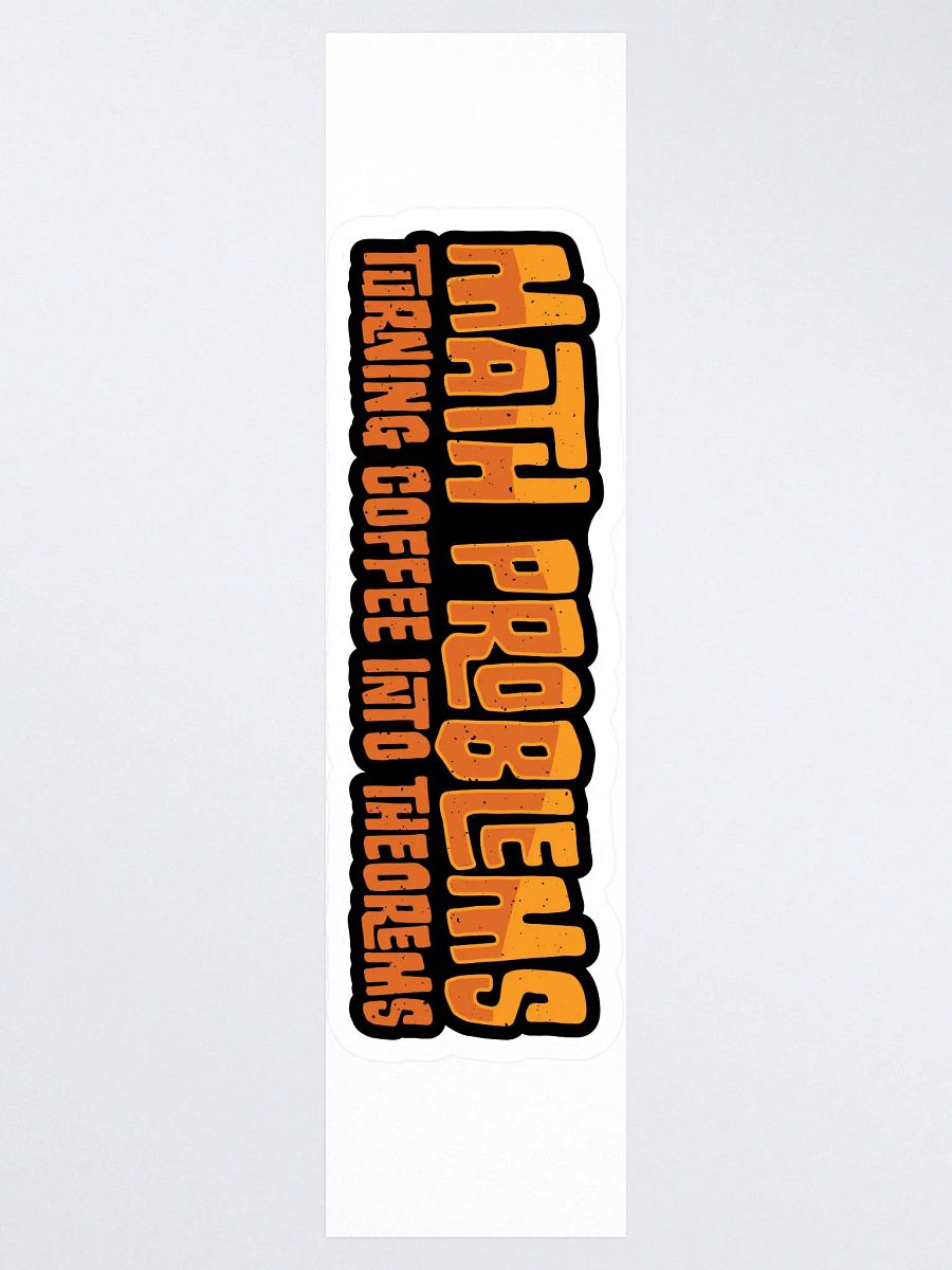 Express Your Love for Coffee & Math with This Sticker! product image (3)