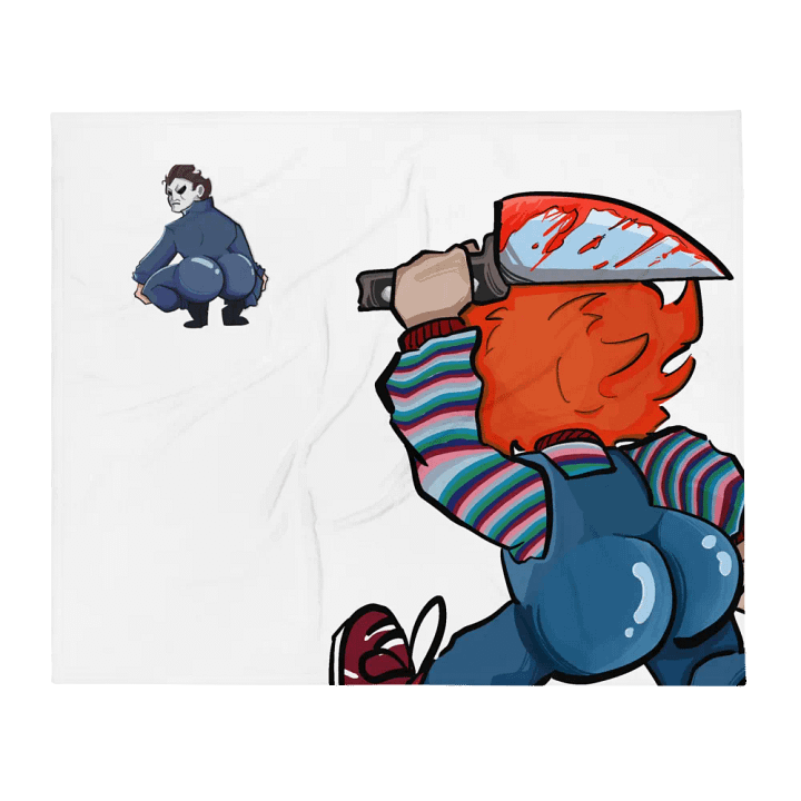 Battle of the Butts Blanket product image (2)