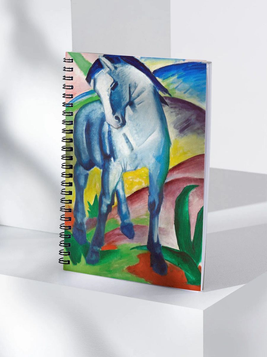 Franz Marc: Blue Horse Spiral Notebook product image (4)
