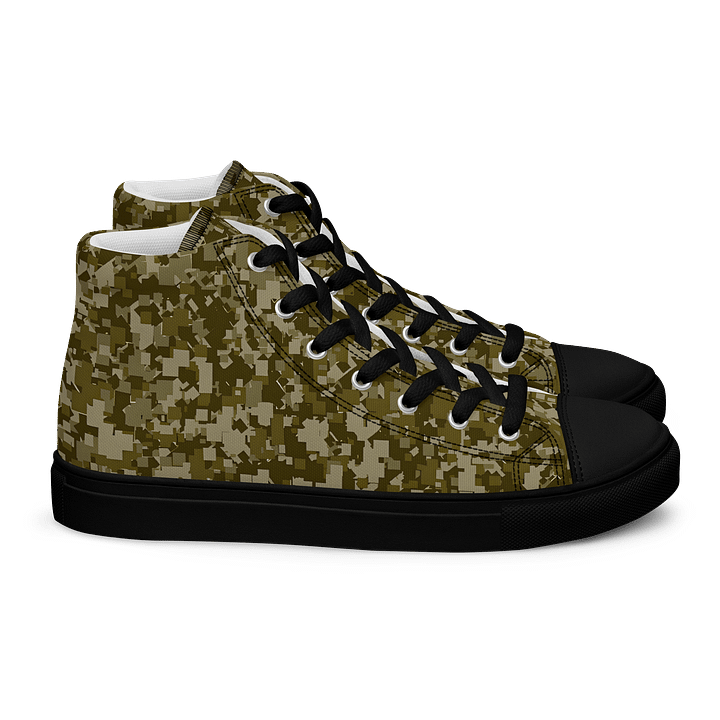 Pixelated Camo Men's High Tops product image (2)