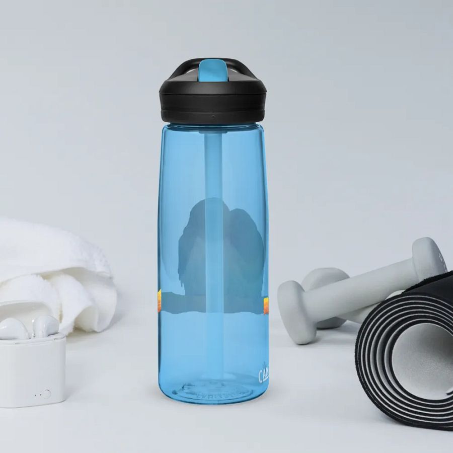 Lovebirds Drawing Water Bottle Straw product image (68)