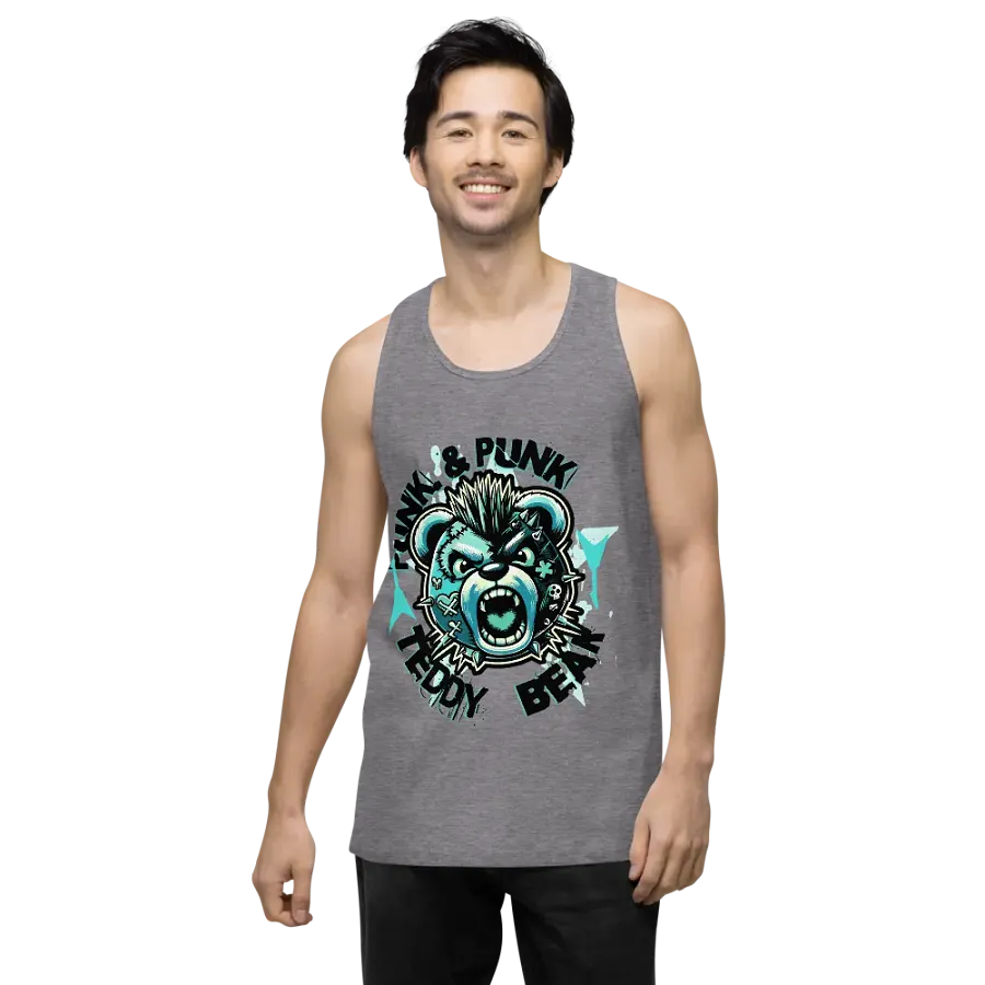 Bad Teddy | Cotton Heritage Men's Premium Tank Top product image (1)
