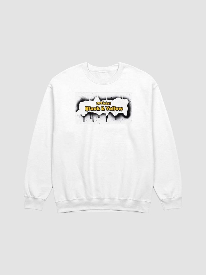 Official Black & Yellow Graffiti Crewneck product image (1)