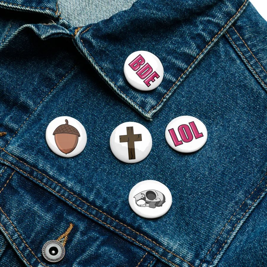 GiggyMink Design Emotes - Pin Button Set product image (16)