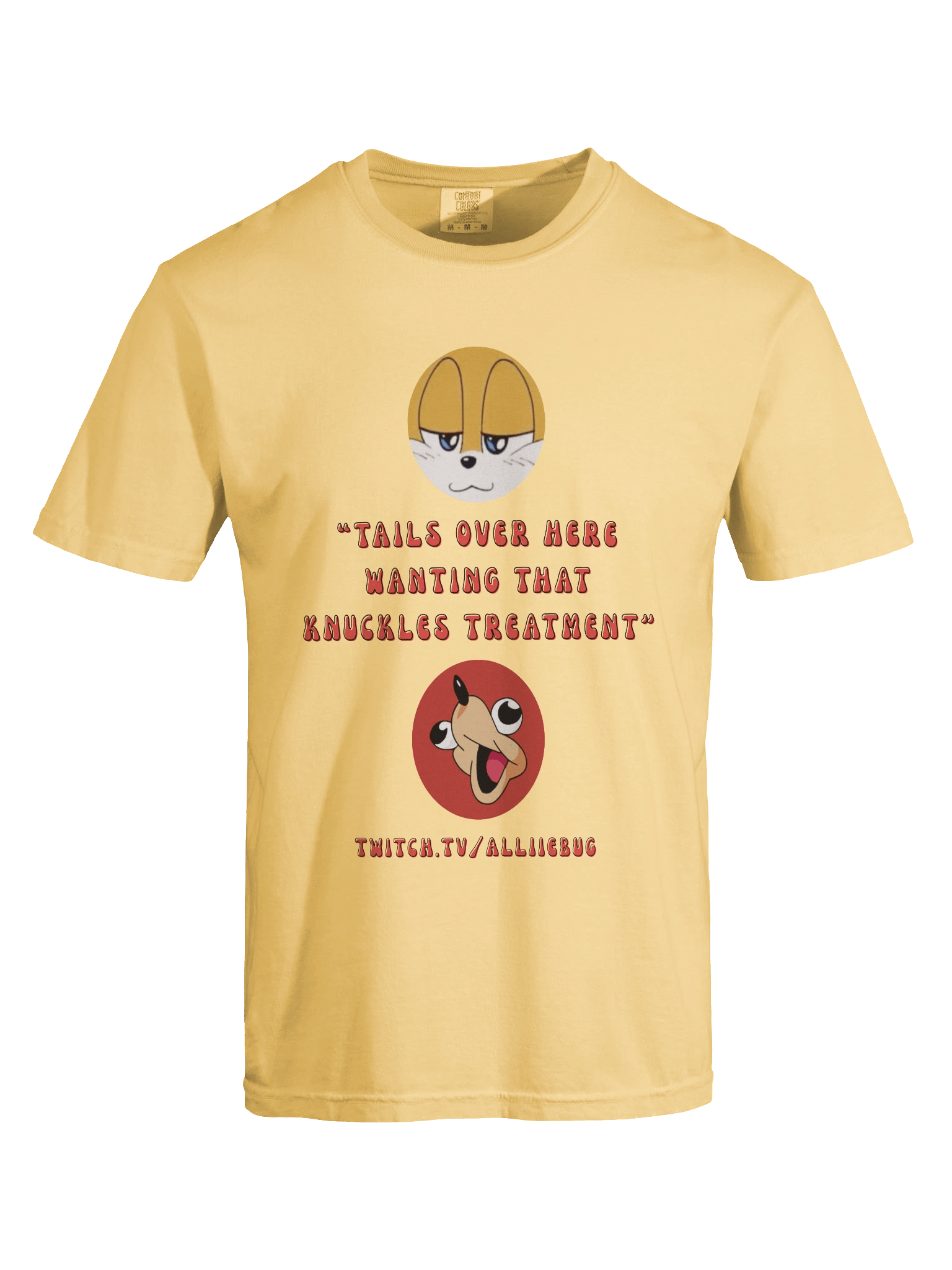 “Tails Over Here Wanting That Knuckles Treatment” Tee product image (7)