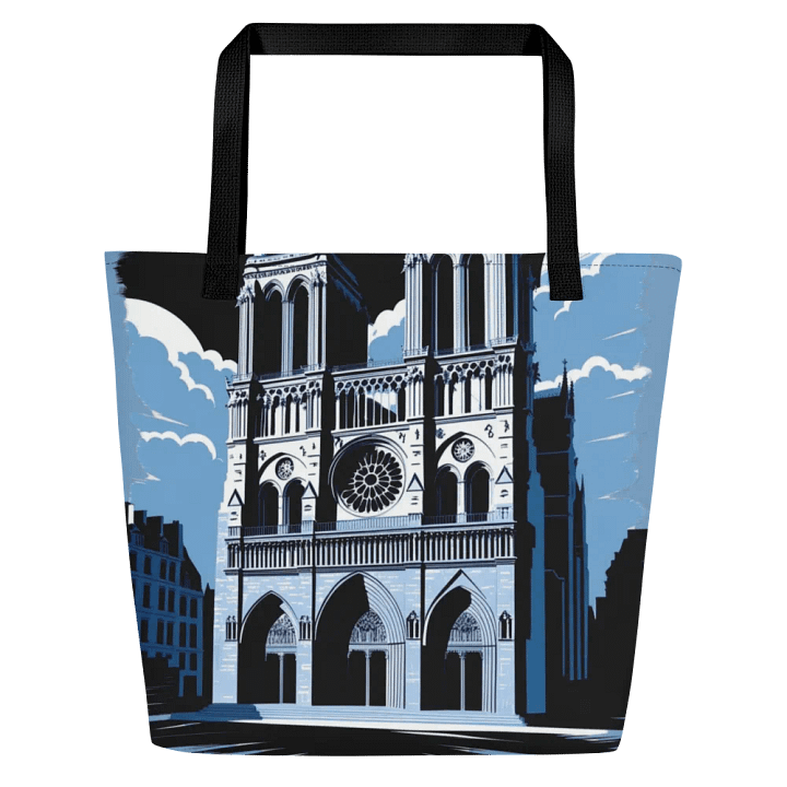 Notre Dam Large Tote Bag product image (1)