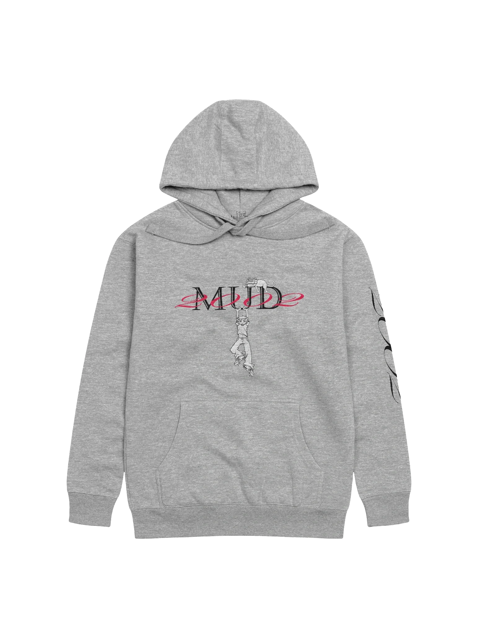 Mud2002 "Odd" Hoodie (Grey) product image (1)