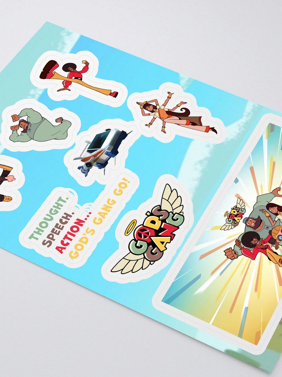 God's Gang Sticker Set product image (2)