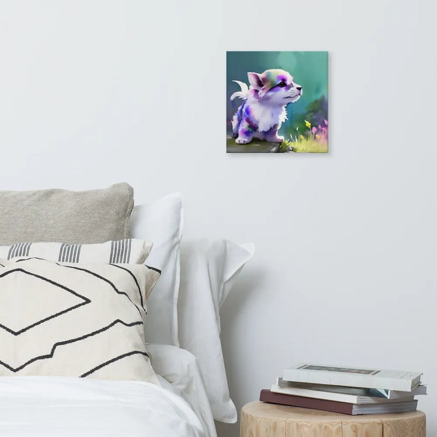 Cute Dog Digital Painting - v1 product image (6)