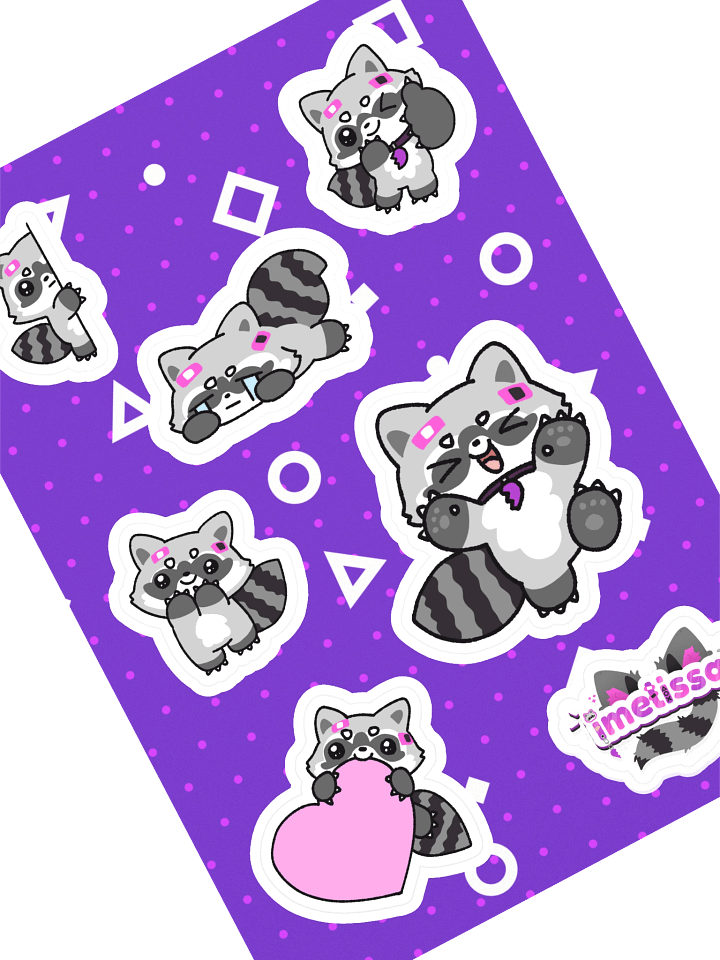 Trashy Sticker Sheet product image (1)